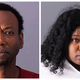 Patrick Stallworth, left, and Derick Irisha Brown, right